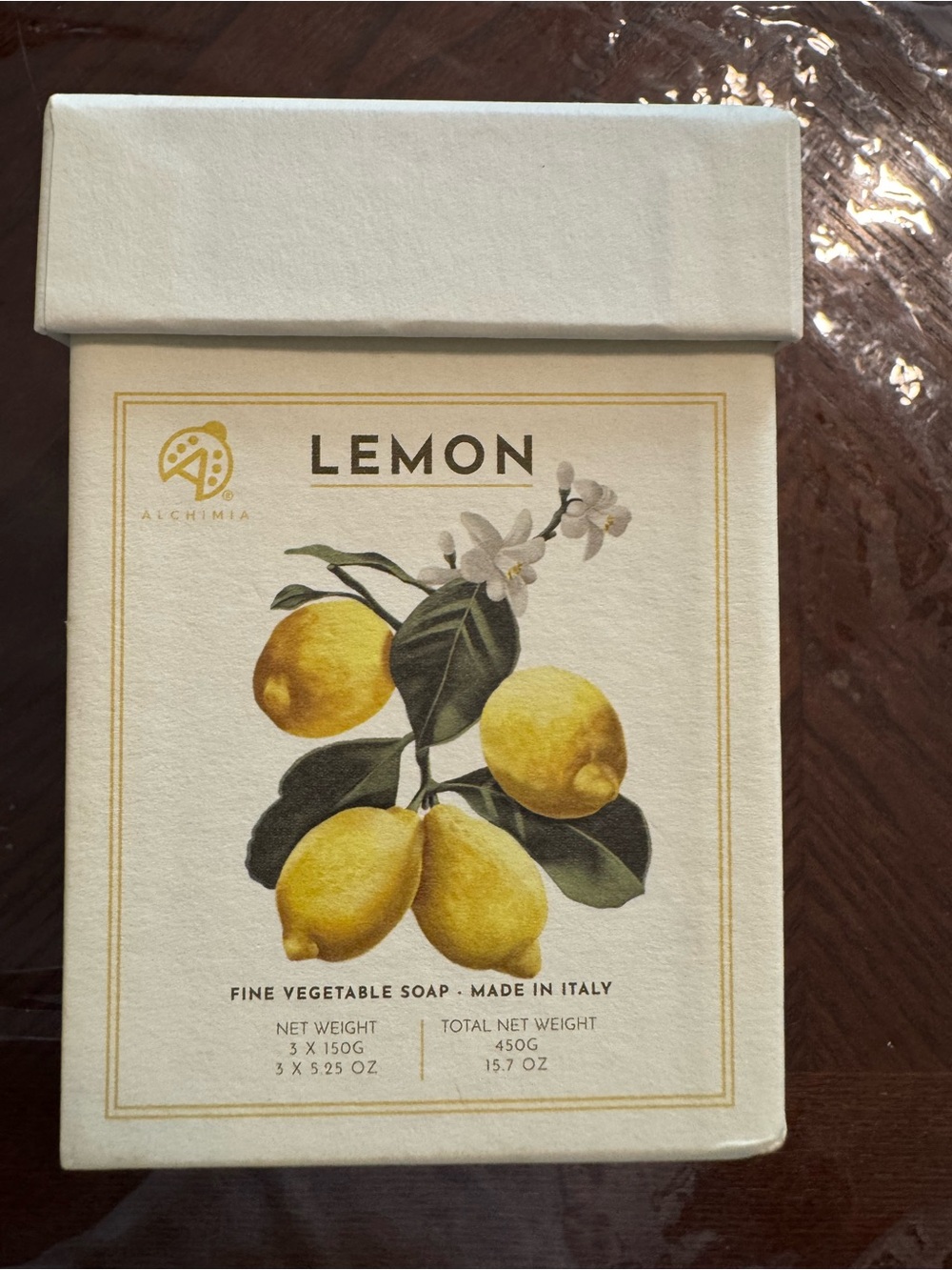 Lemon Fine Vegetable Soap - Yellow